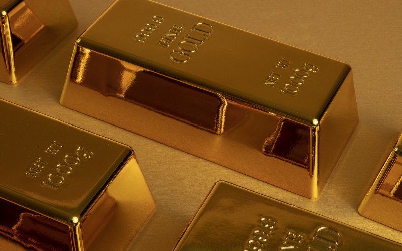 Gold Bars Purity 99.5%